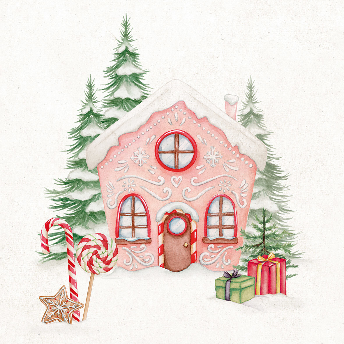 Casetta caramelle Napkin 33x33
