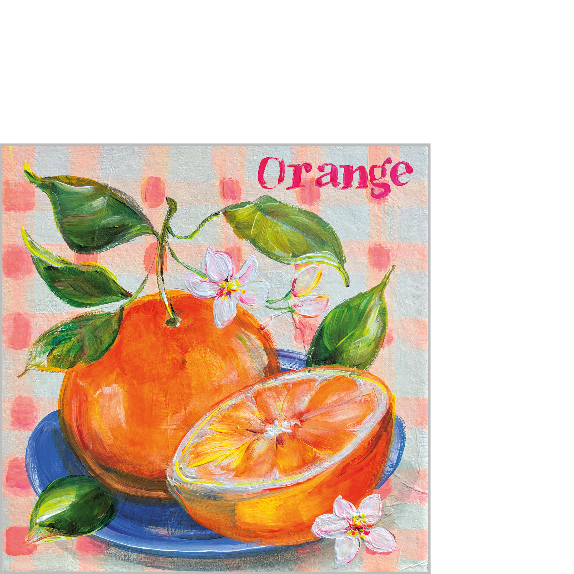 Orange Napkin 25x25