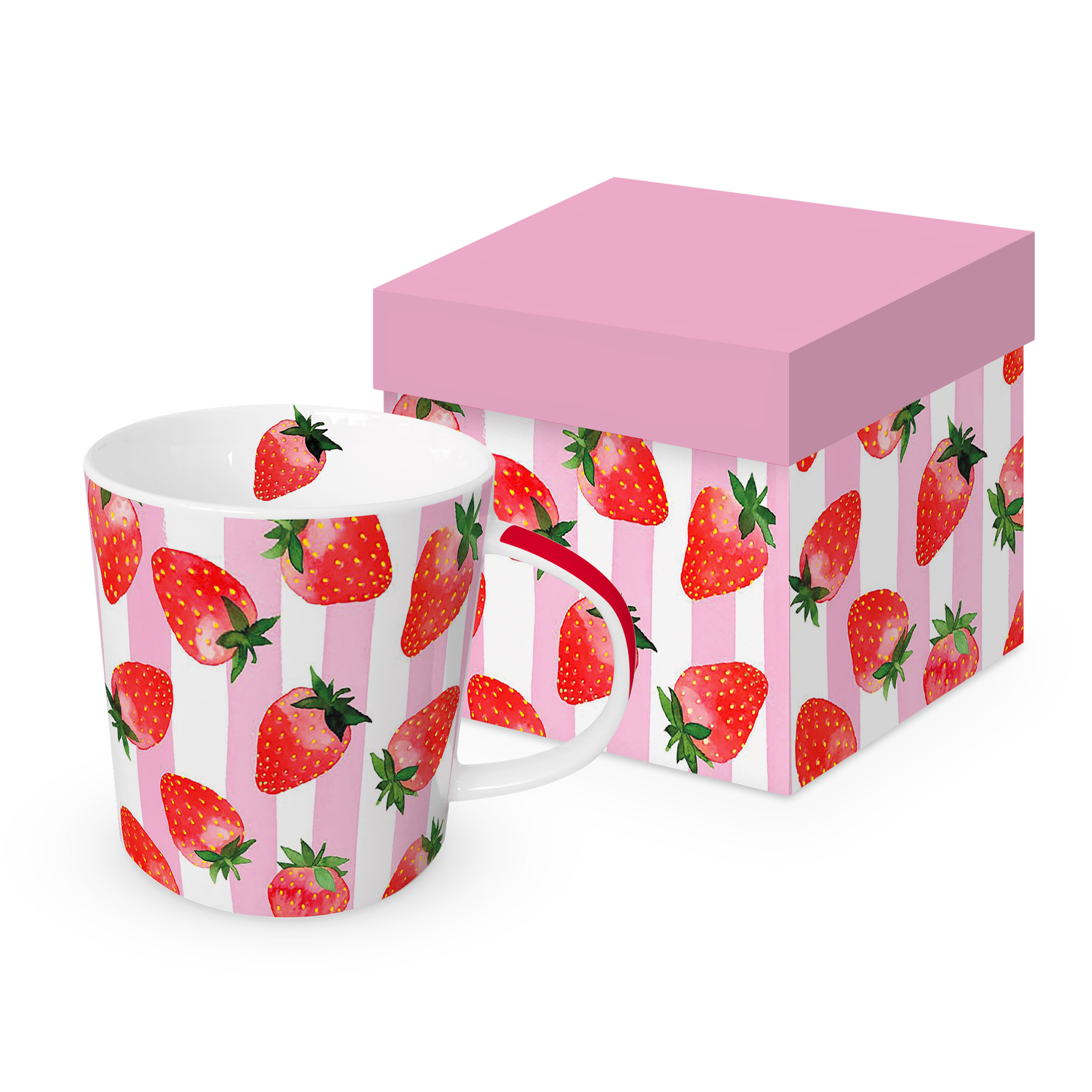 Strawberry & Stripes Trend Mug GB