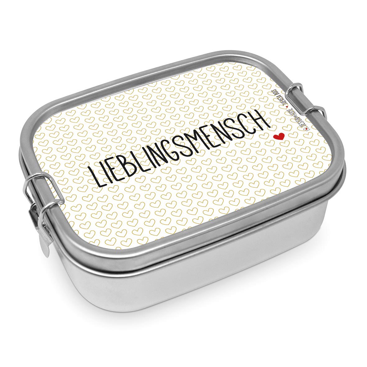 Lieblingsmensch Steel Lunch Box Lieblingsmensch Steel Lunch Box