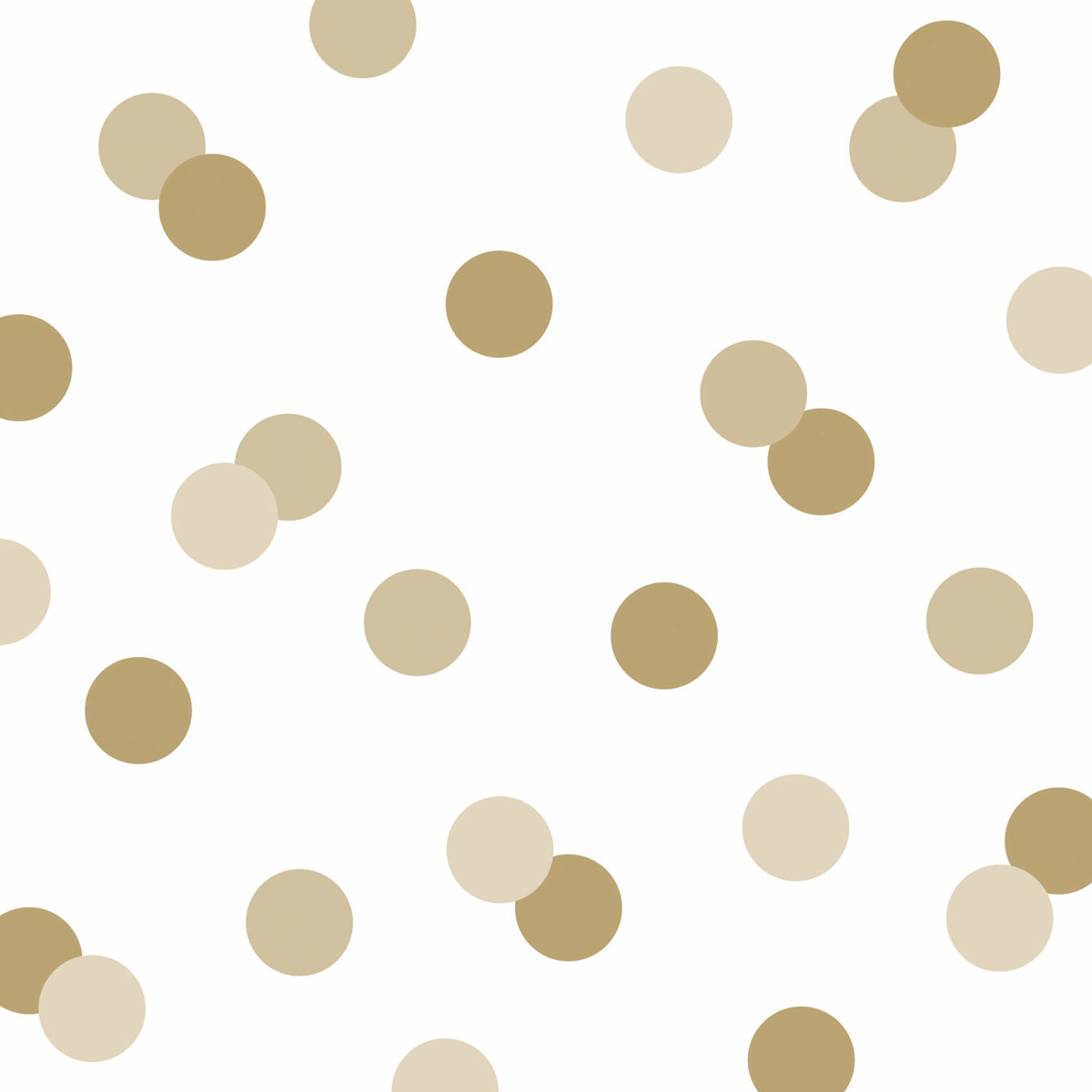 Dots gold Napkin 40x40