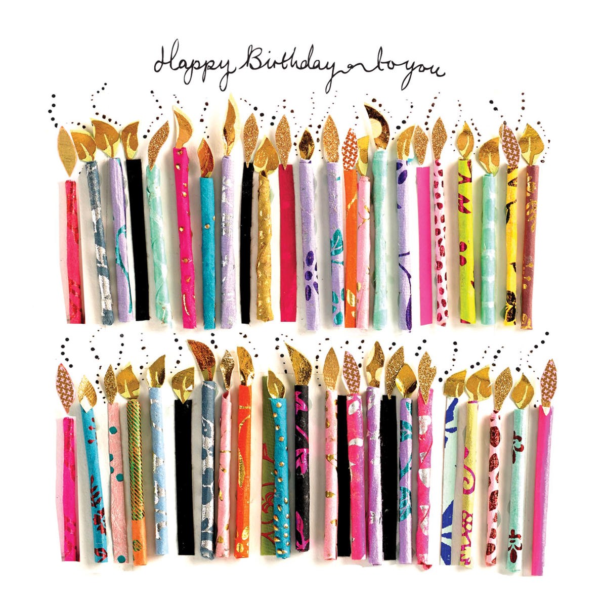 Happy Candles Napkin 33x33 Happy Candles Napkin 33x33