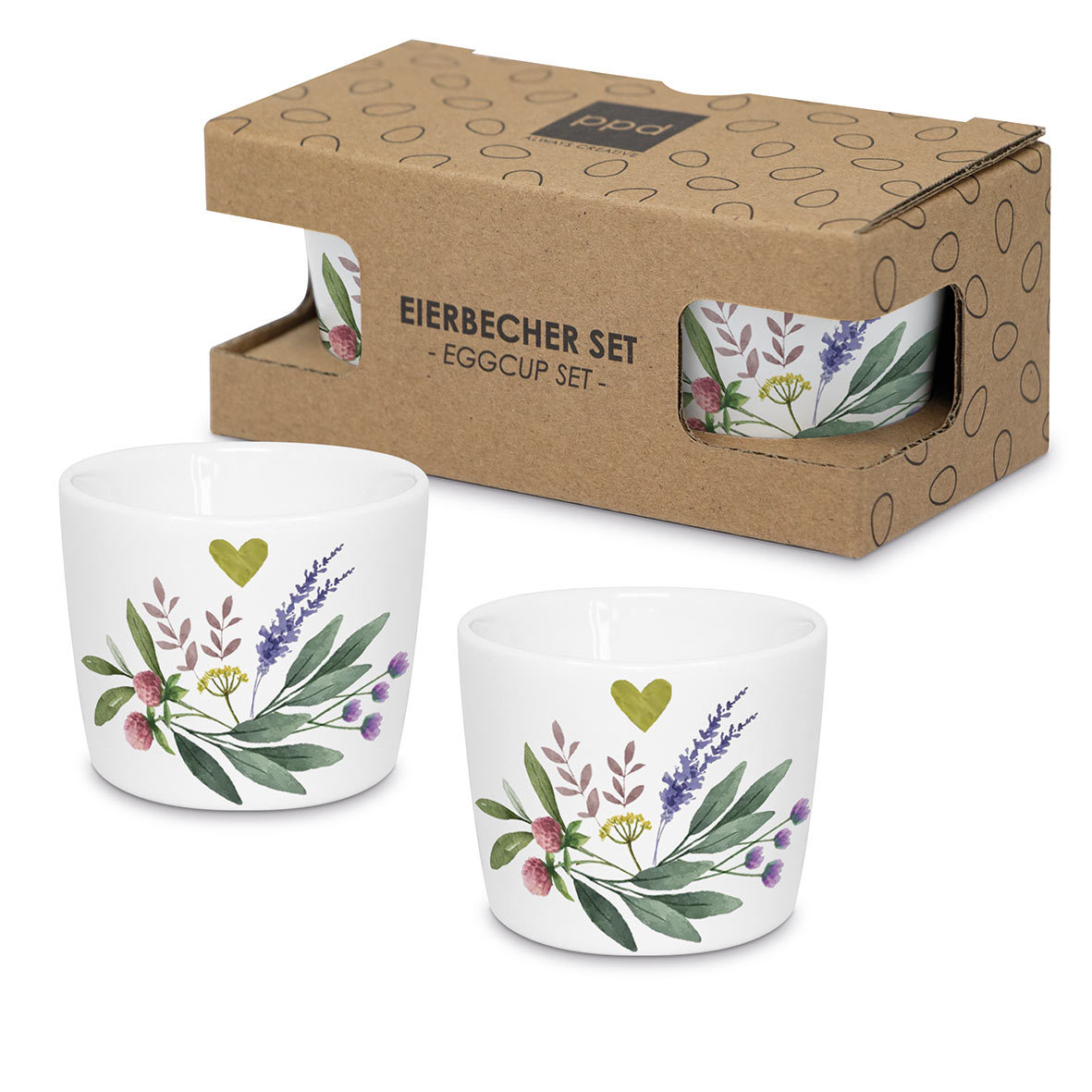 Provence Egg Cup Set CB Provence Egg Cup Set CB
