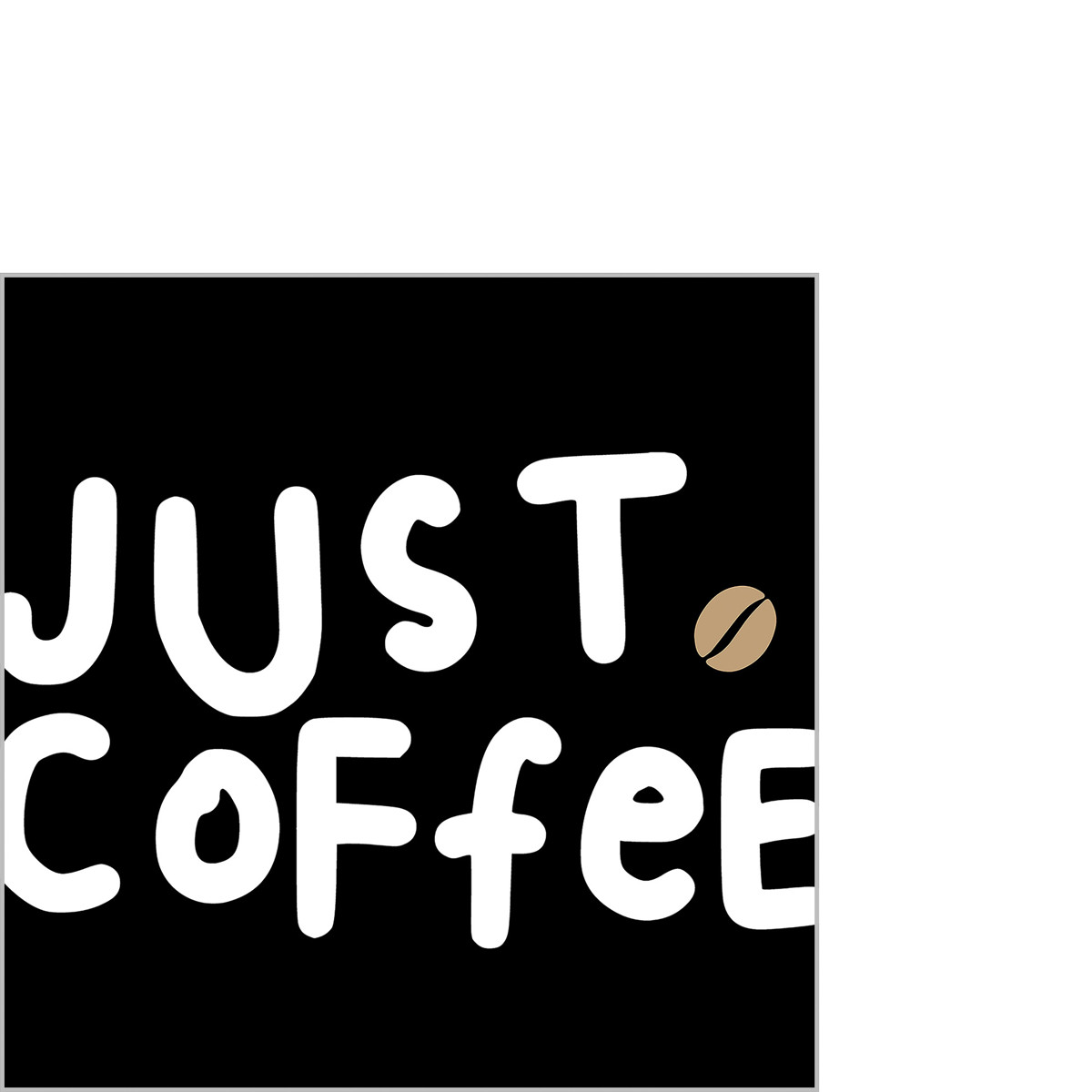 Just Coffee Napkin 25x25