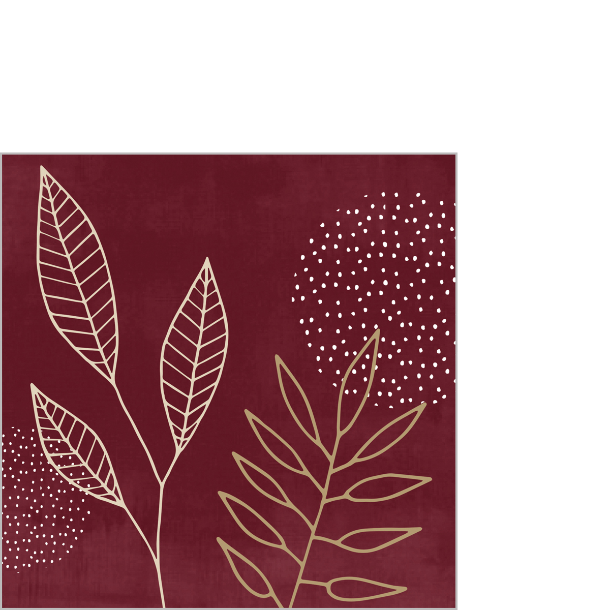 Pure Meadow  bordeaux Napkin 25x25 Pure Meadow  bordeaux Napkin 25x25