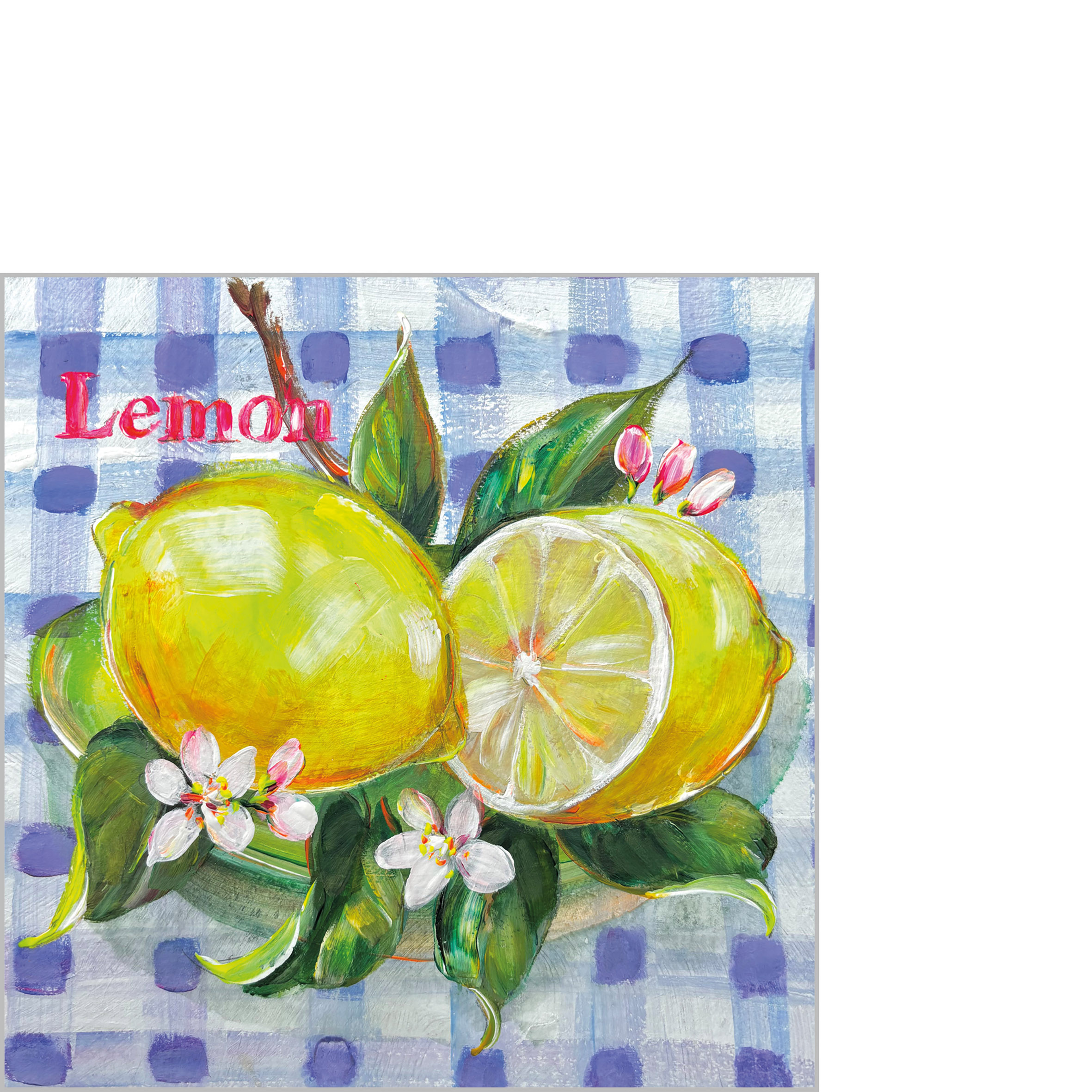 Lemon Napkin 25x25