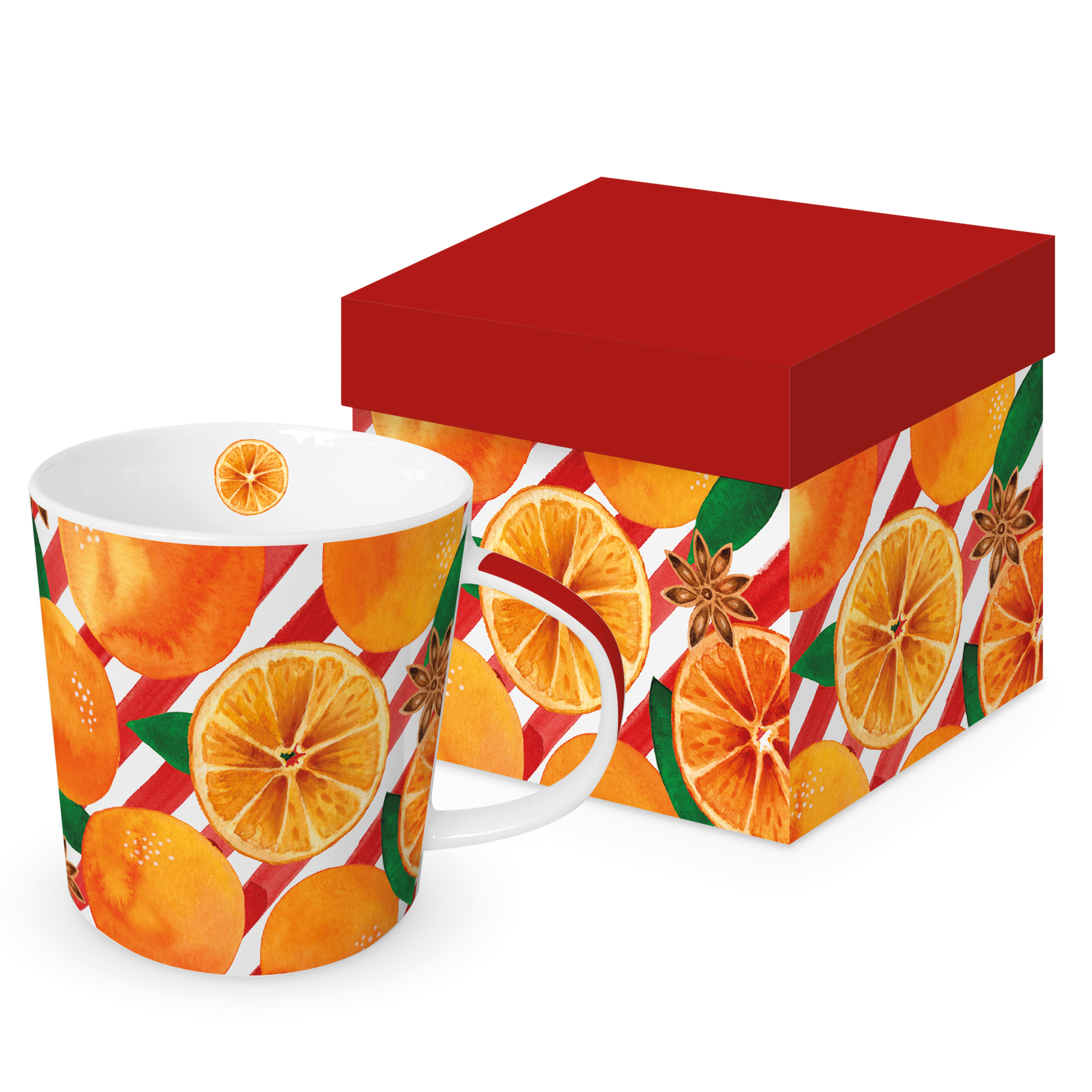 Oranges & Stripes Trend Mug GB