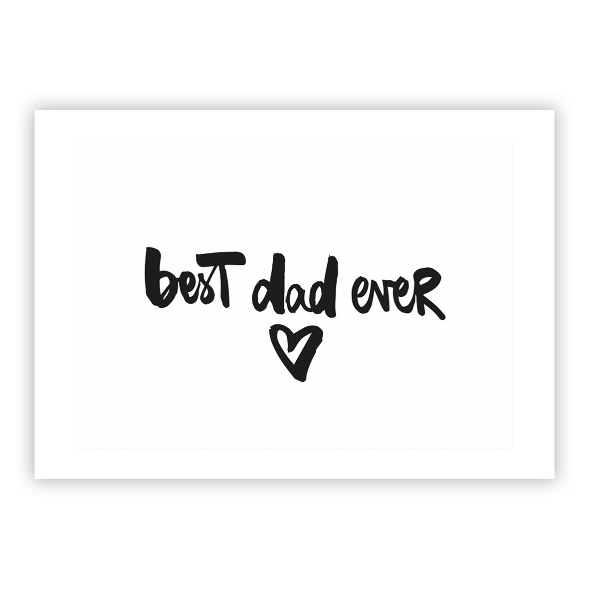 Best Dad Ever Postcard