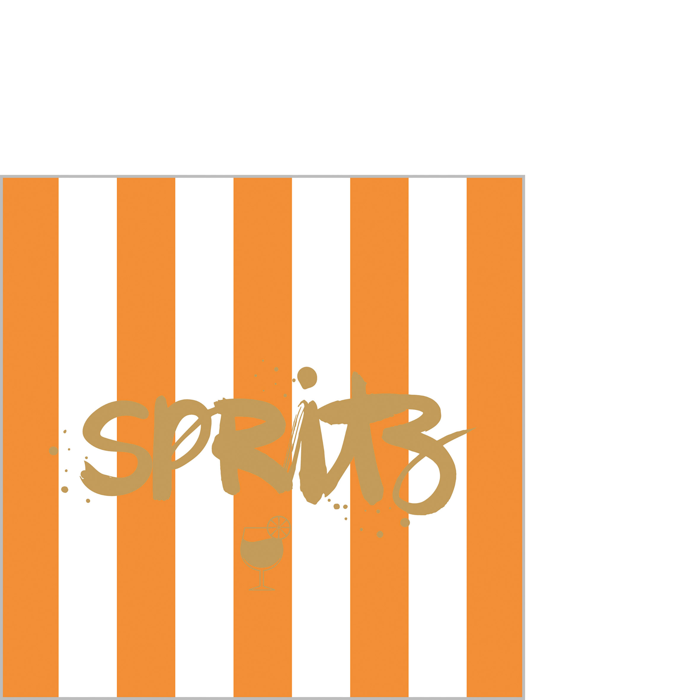 Formart Spritz orange Napkin 25x25