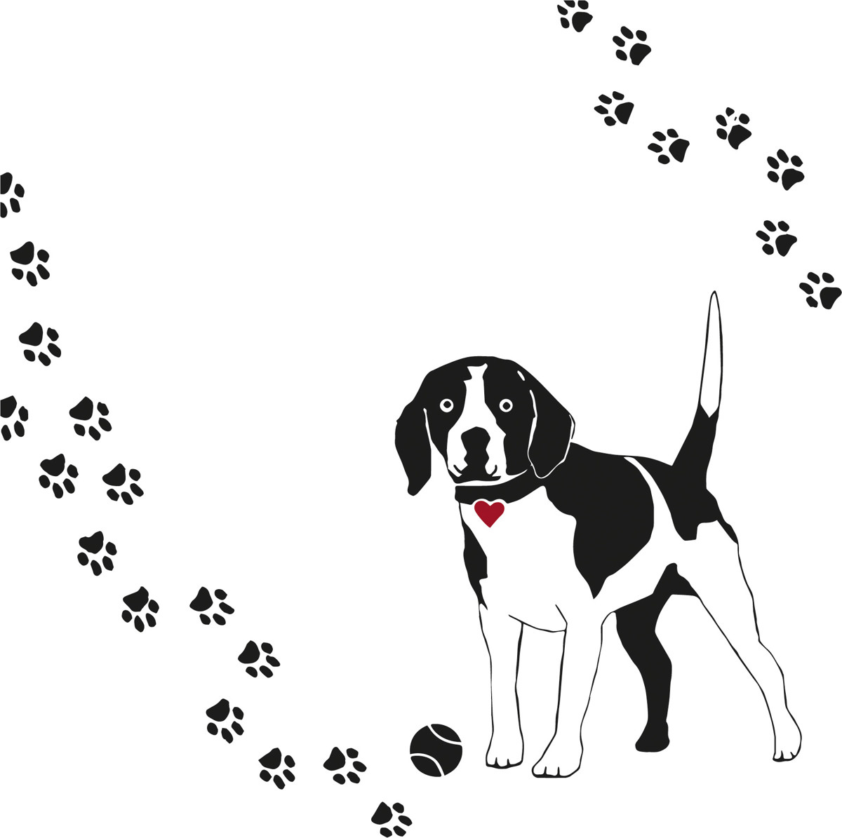 Atelier Chiens Napkin 33x33 Atelier Chiens Napkin 33x33