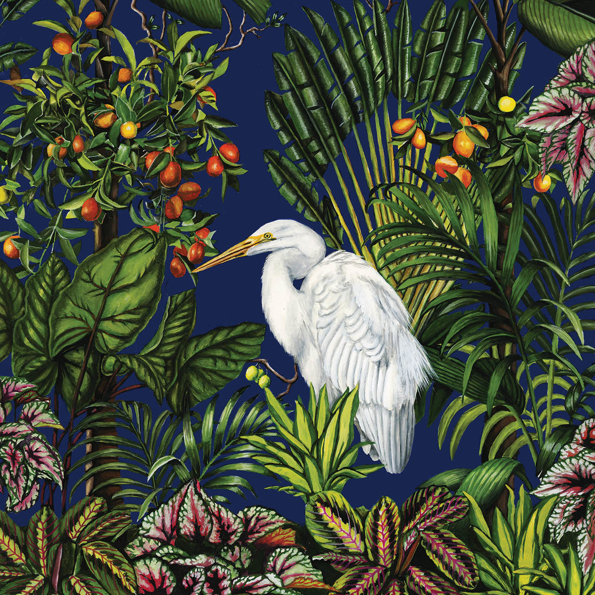 Egret Island Napkin 25x25