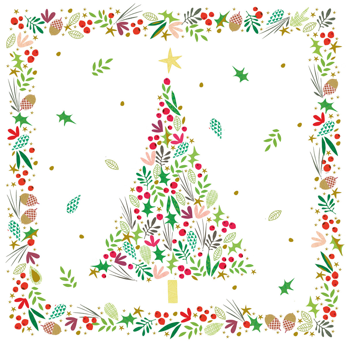 Turnowsky Christmas Napkin 33x33 Turnowsky Christmas Napkin 33x33