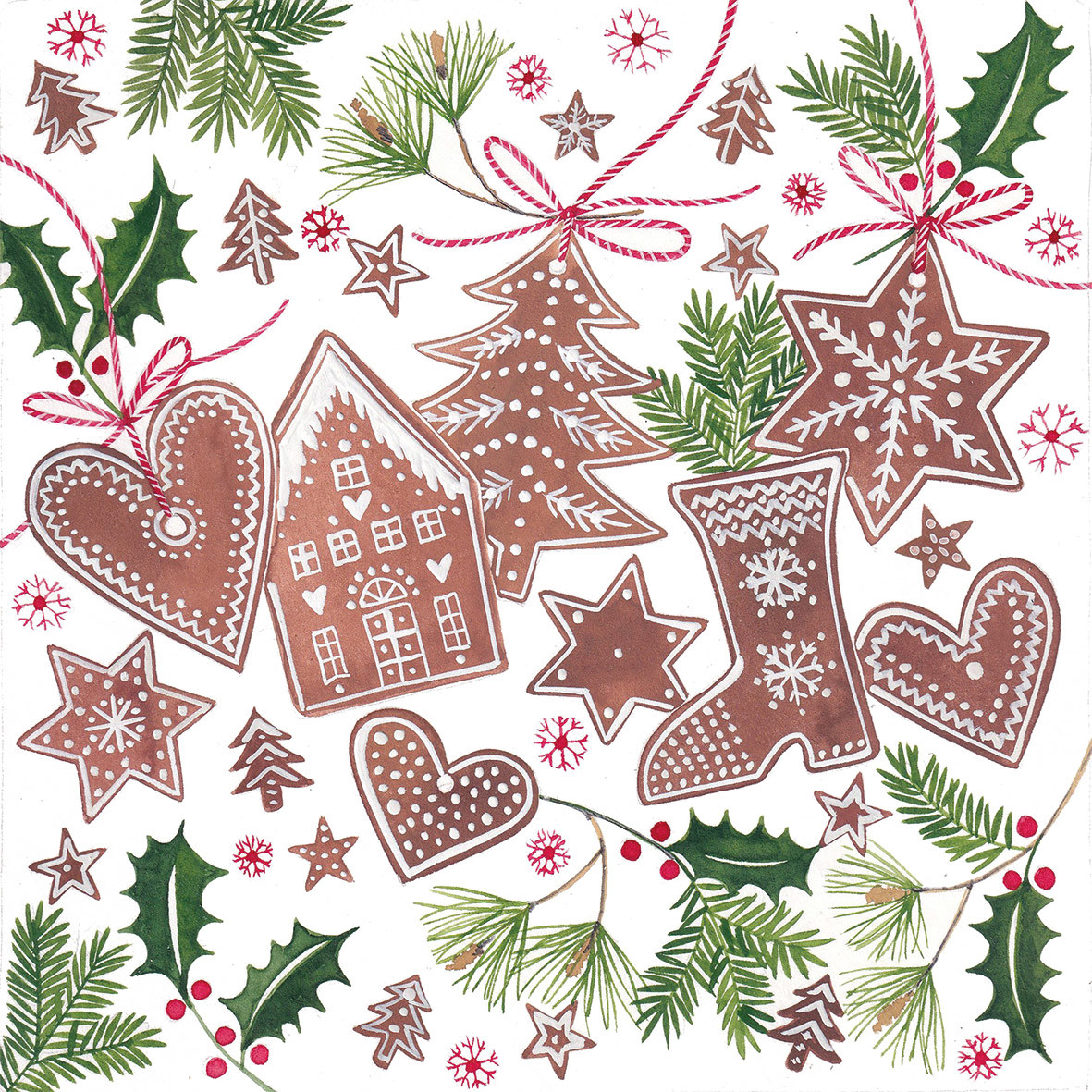 Lebkuchen Napkin 33x33