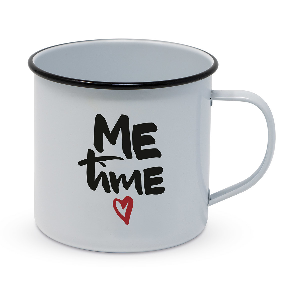 Me Time Happy Metal Mug Me Time Happy Metal Mug