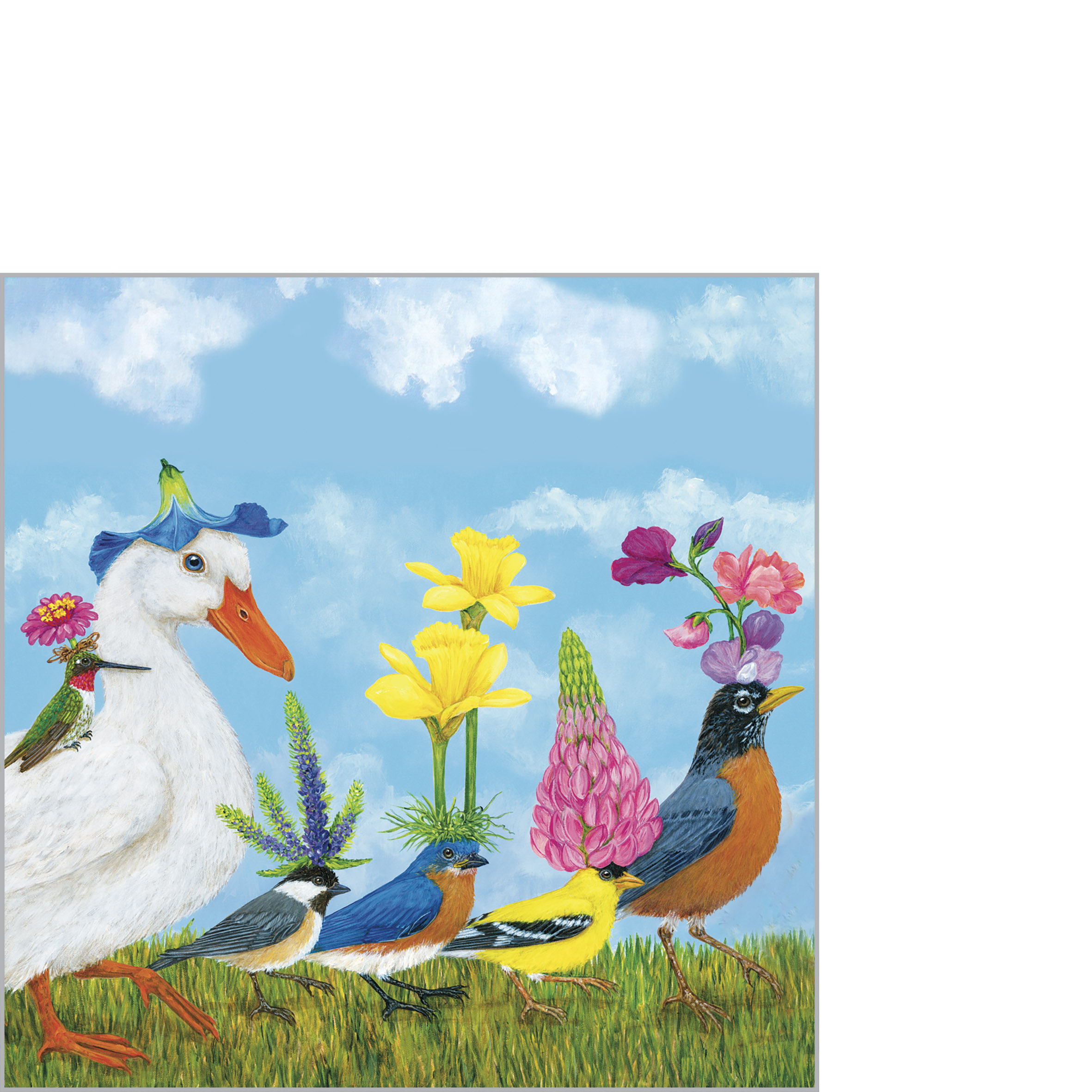 Spring Parade Napkin 25x25