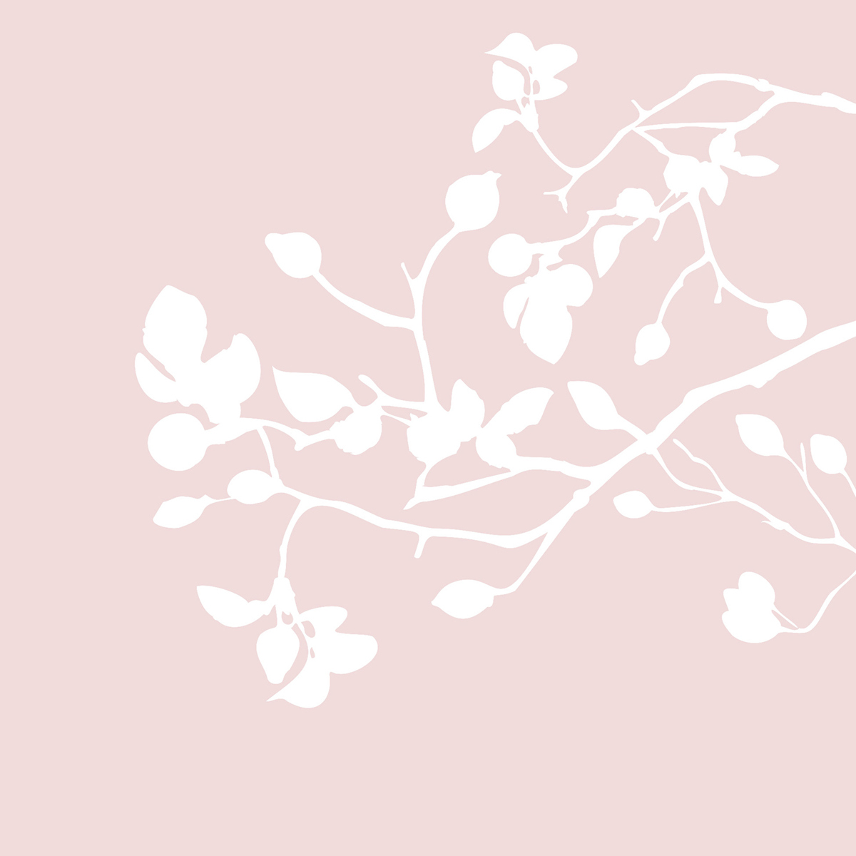 Pure Branch rosé Napkin 25x25 Pure Branch rosé Napkin 25x25