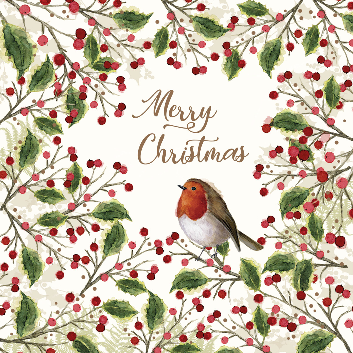 Merry Bird Napkin 33x33