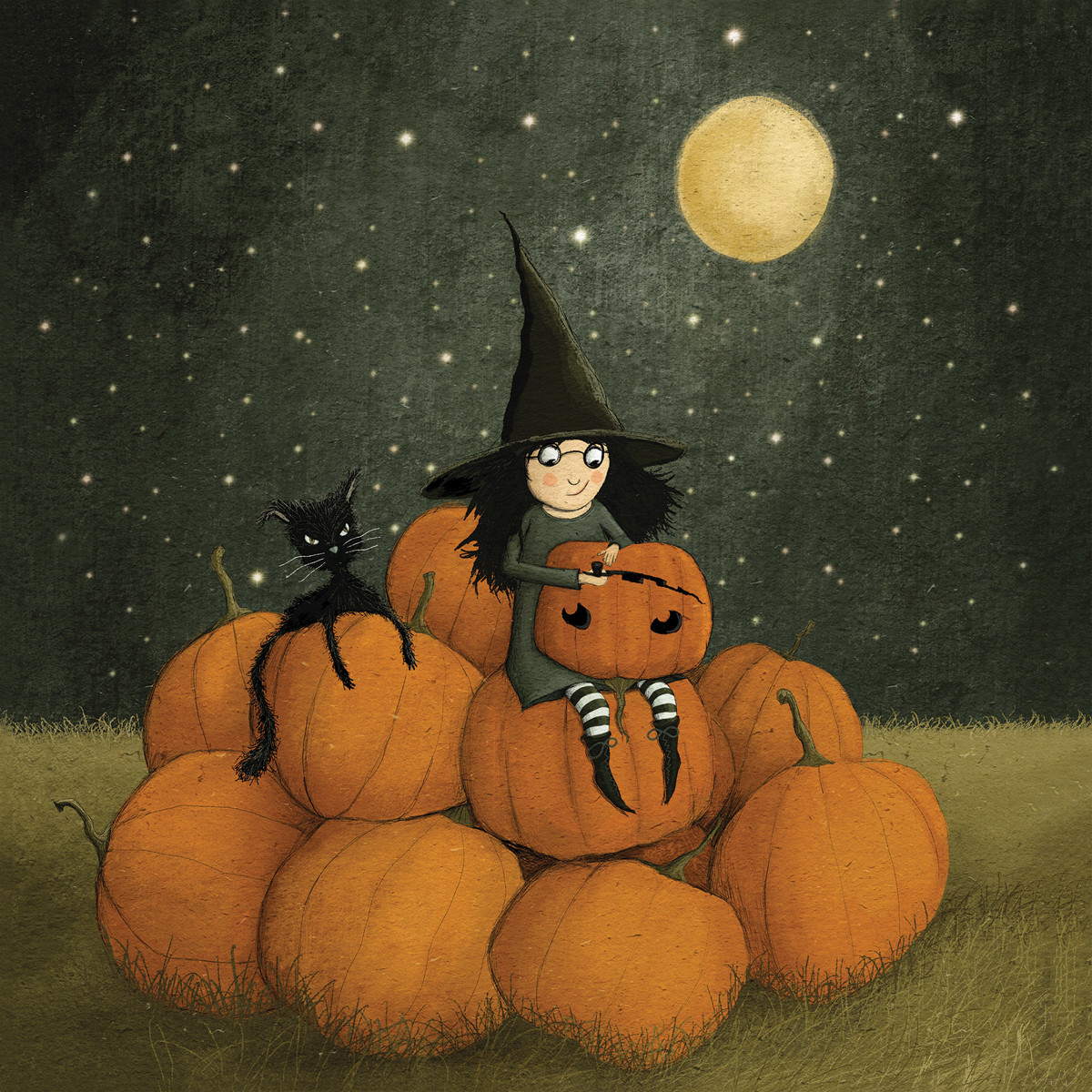 Pumpkin Carving Napkin 33x33 Pumpkin Carving Napkin 33x33