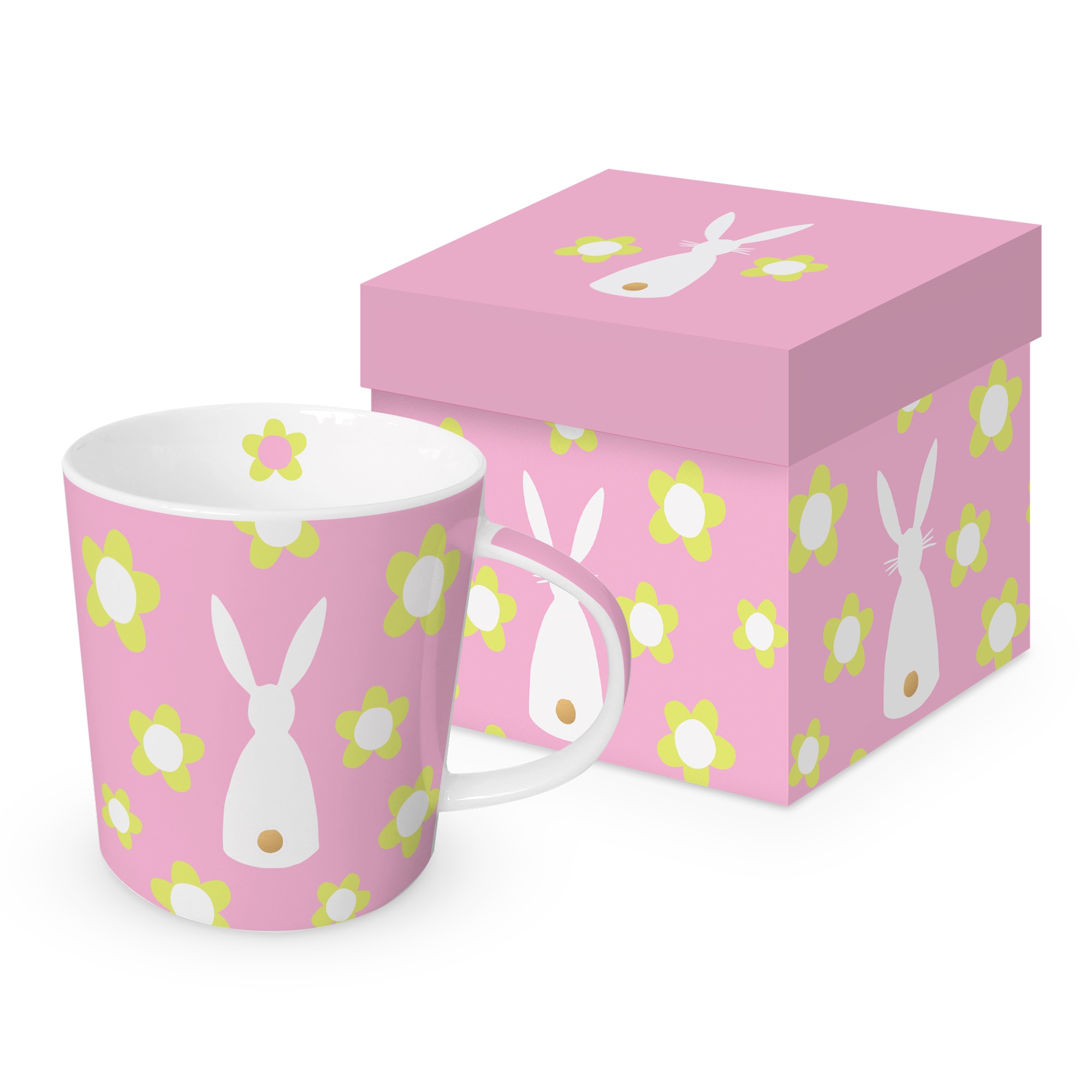 Flower Bunny rosé Trend Mug GB