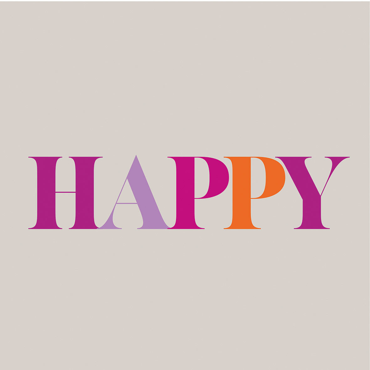 Happy D@H Napkin 33x33 Happy D@H Napkin 33x33