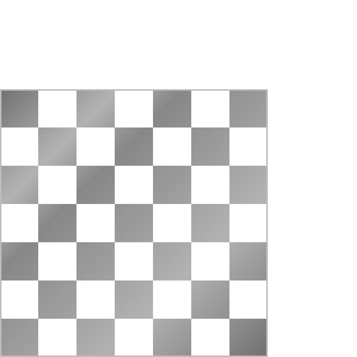 Chessboard silver Napkin 25x25