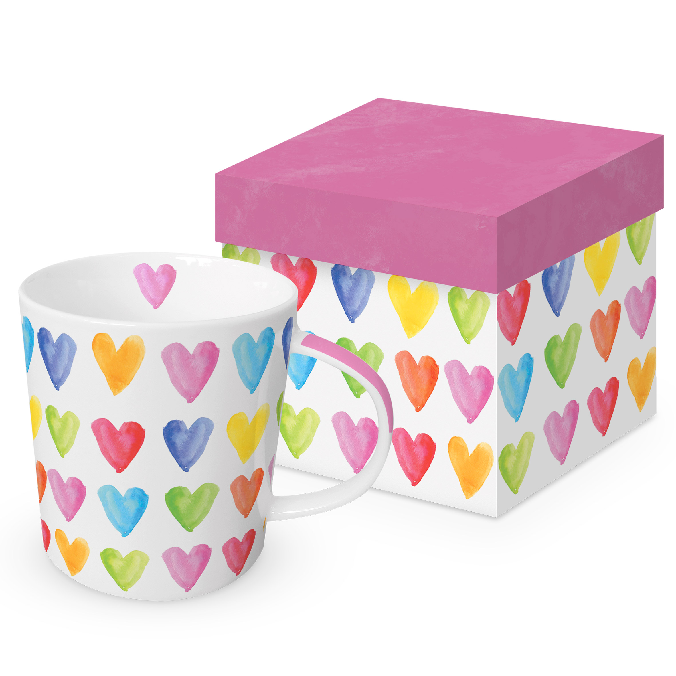 Aquarell Hearts Trend Mug GB Aquarell Hearts Trend Mug GB