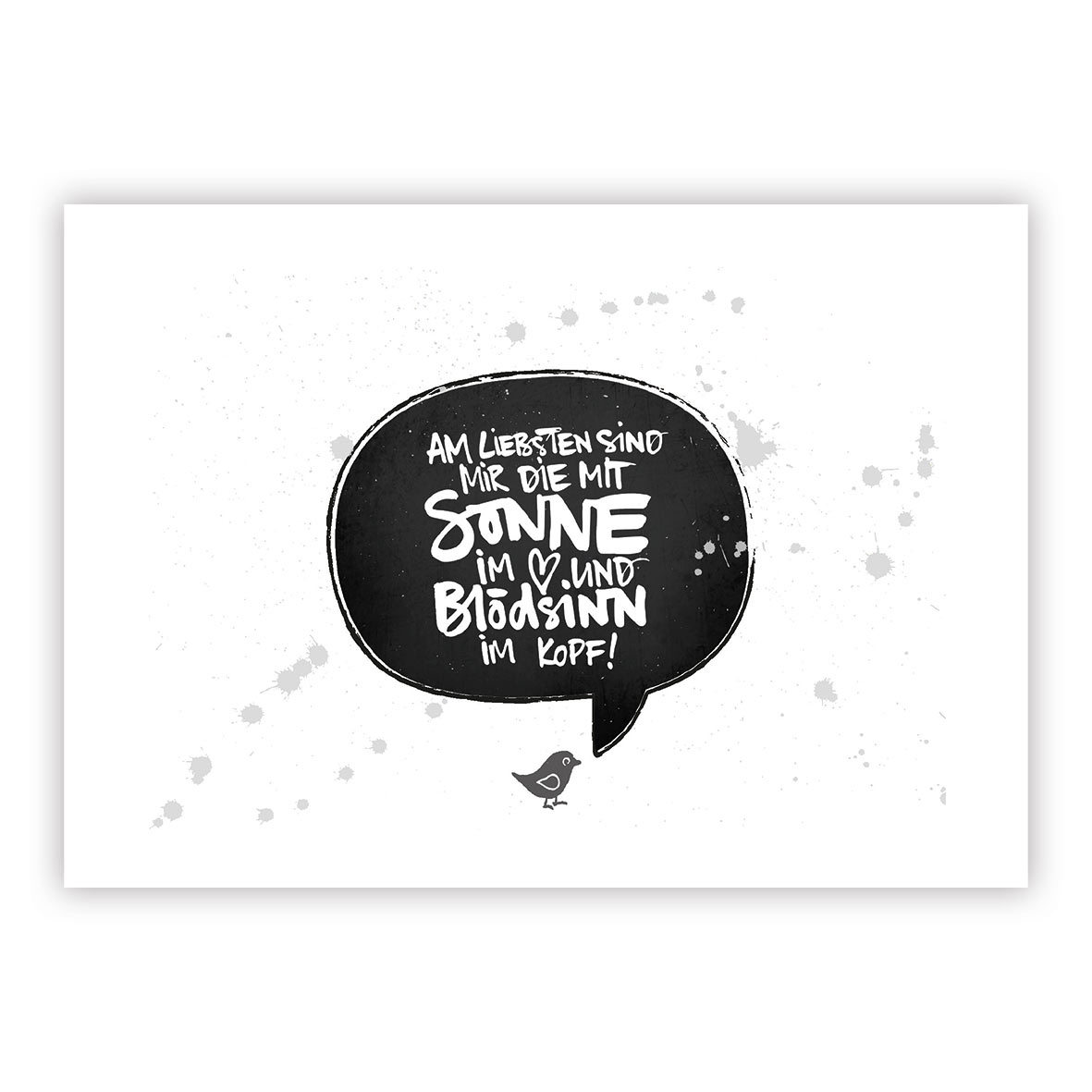 Sonne im Herzen Postcard Sonne im Herzen Postcard