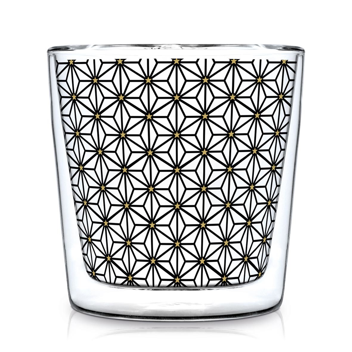 Doublewall Trendglass Ginza black gold Doublewall Trendglass Ginza black gold