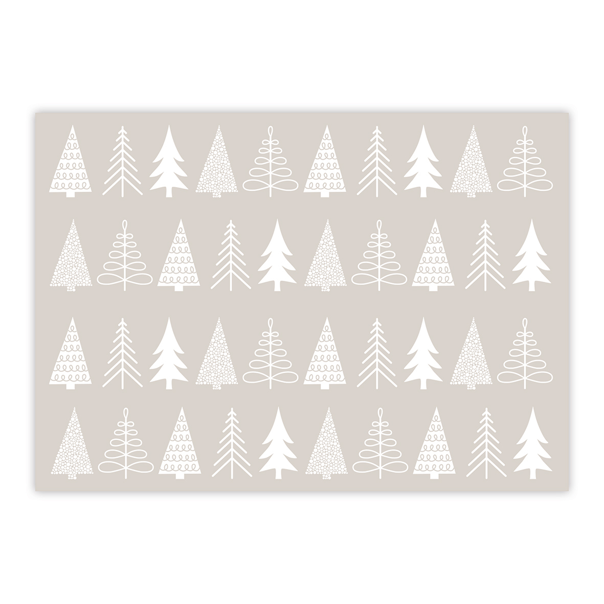 Pure Mood taupe Postcard Pure Mood taupe Postcard