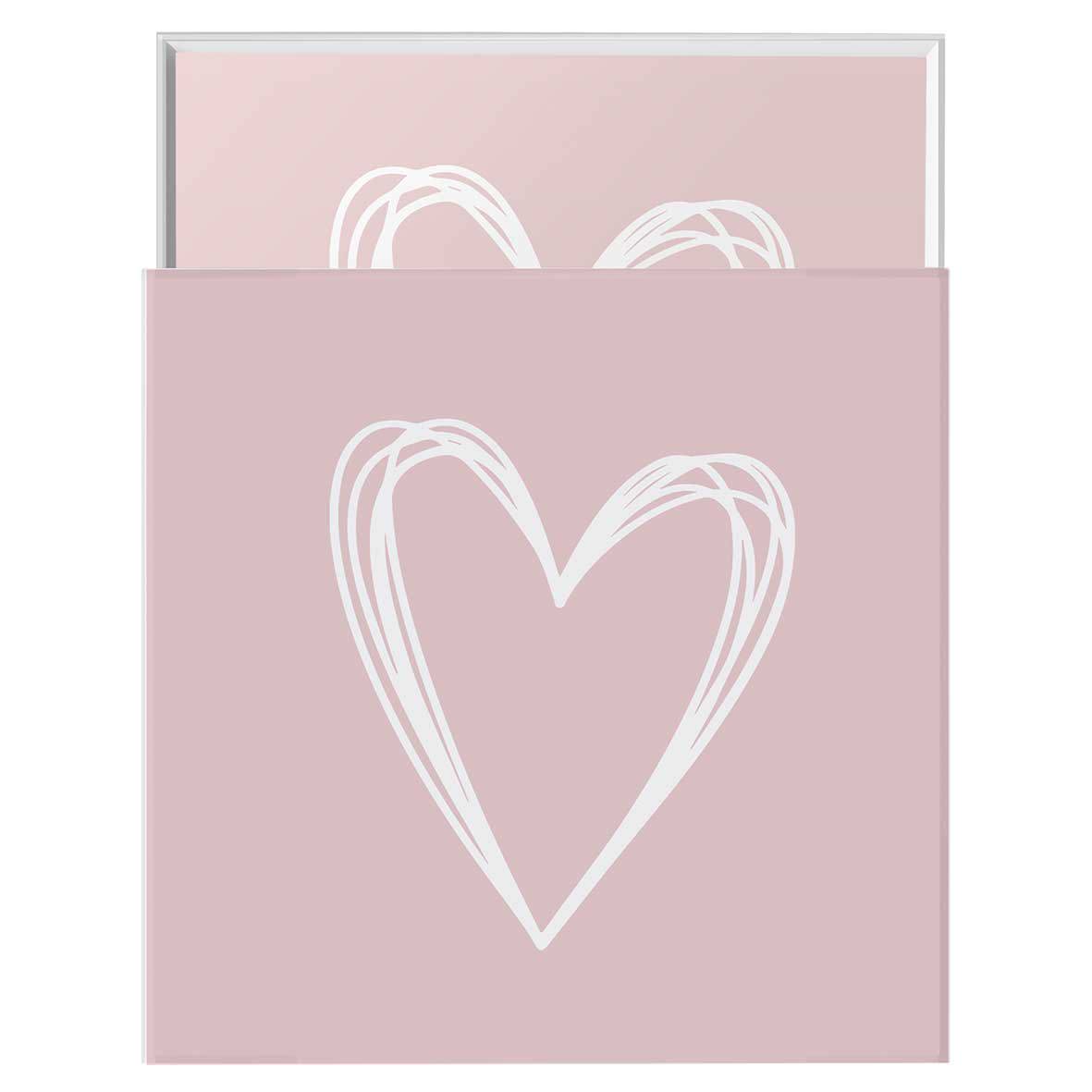 Pure Heart Rosé Napkin Box