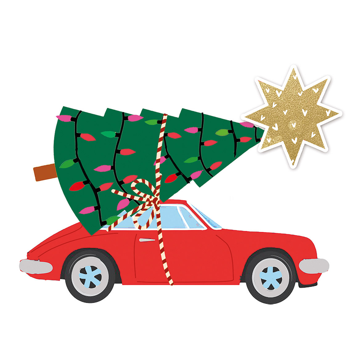 Christmas Express Napkin 33x33 Christmas Express Napkin 33x33