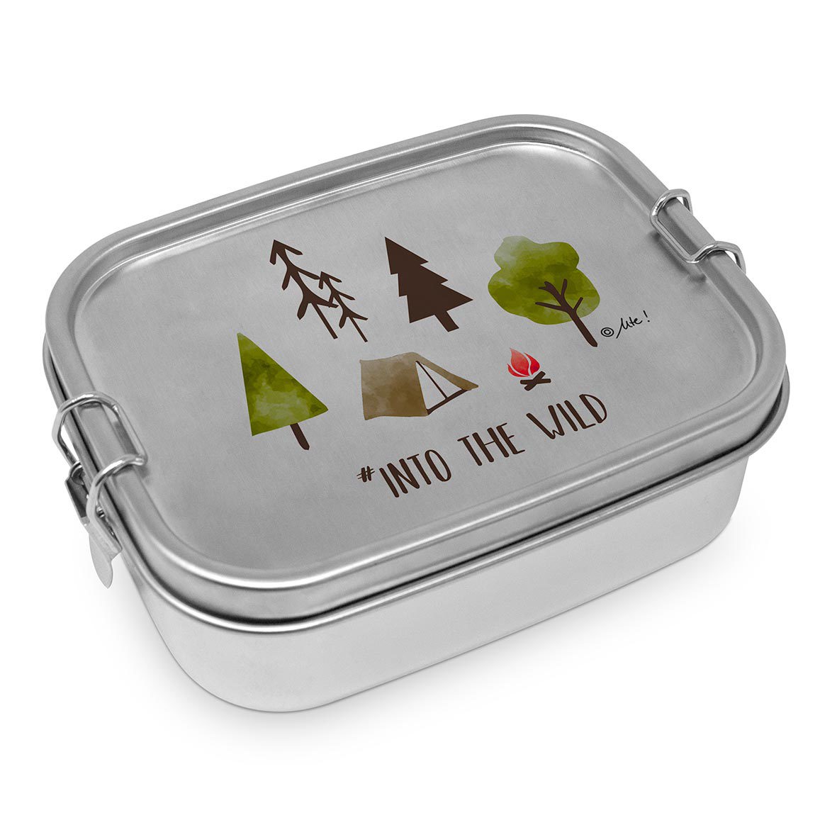 Into the wild Steel Lunch Box