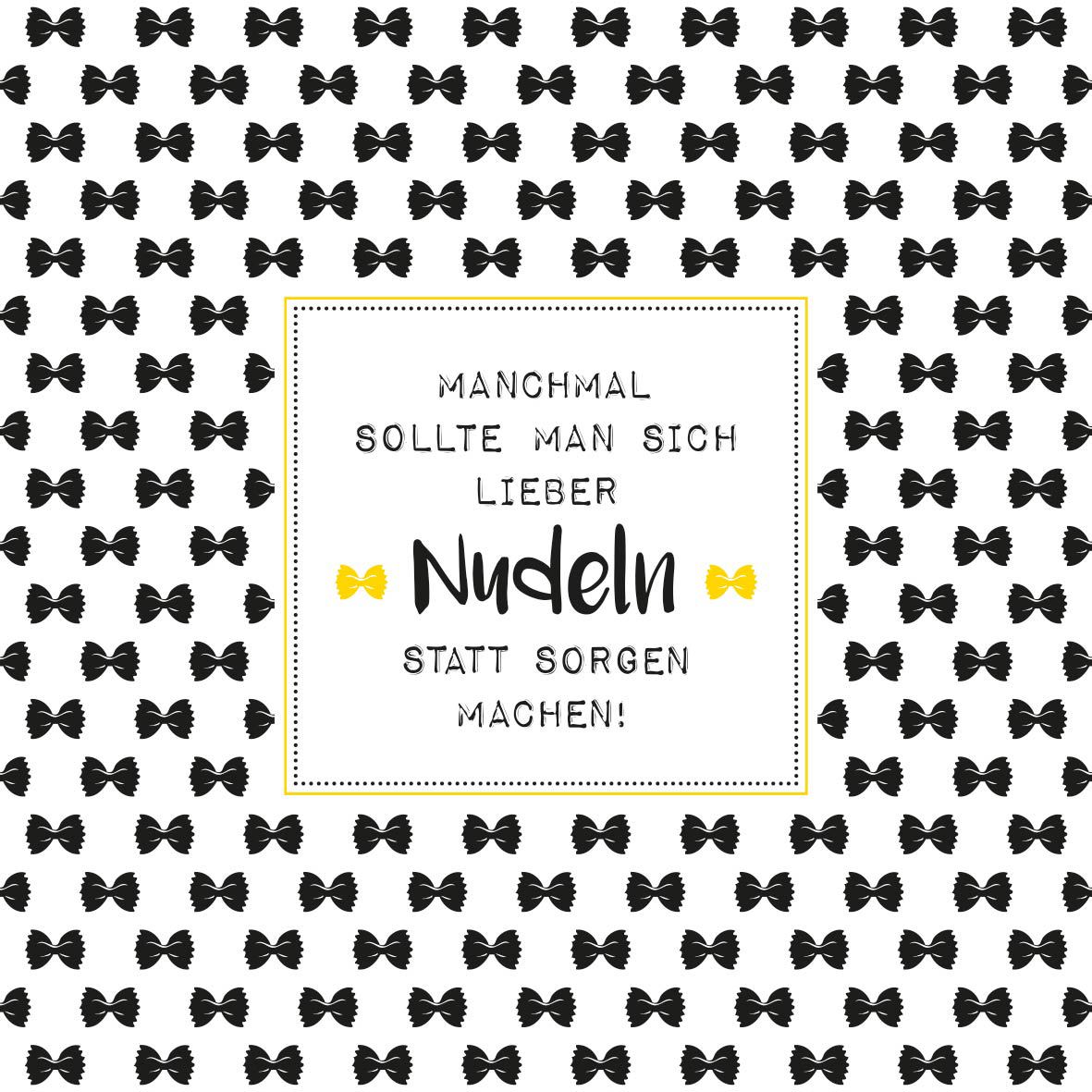 Nudeln Napkin 33x33 Nudeln Napkin 33x33
