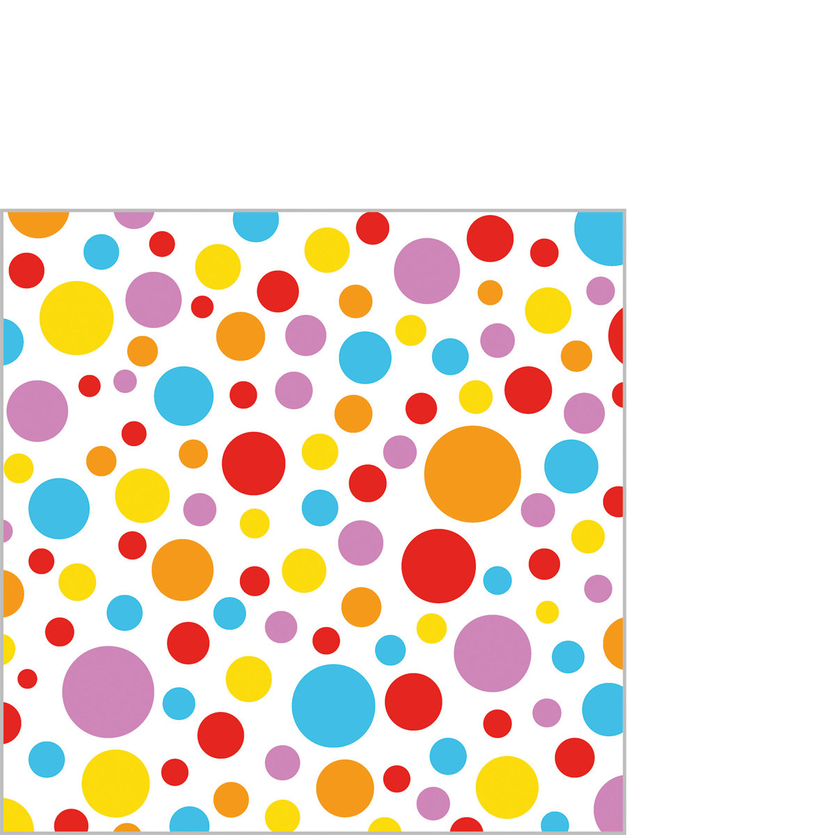 Dots multicolor Napkin 25x25