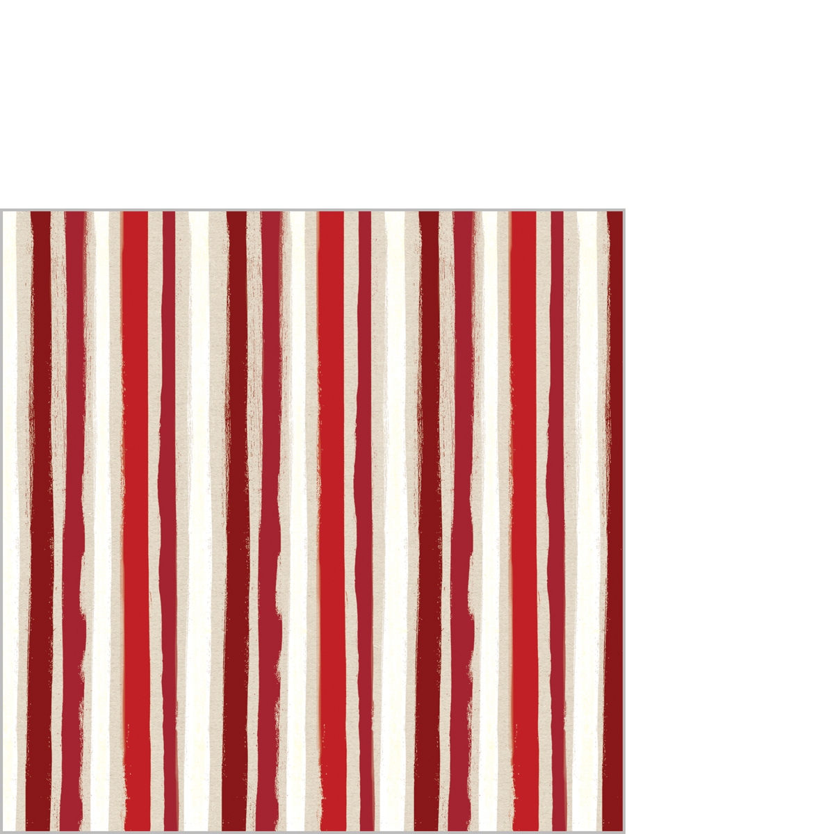 La Linea red Napkin 25x25