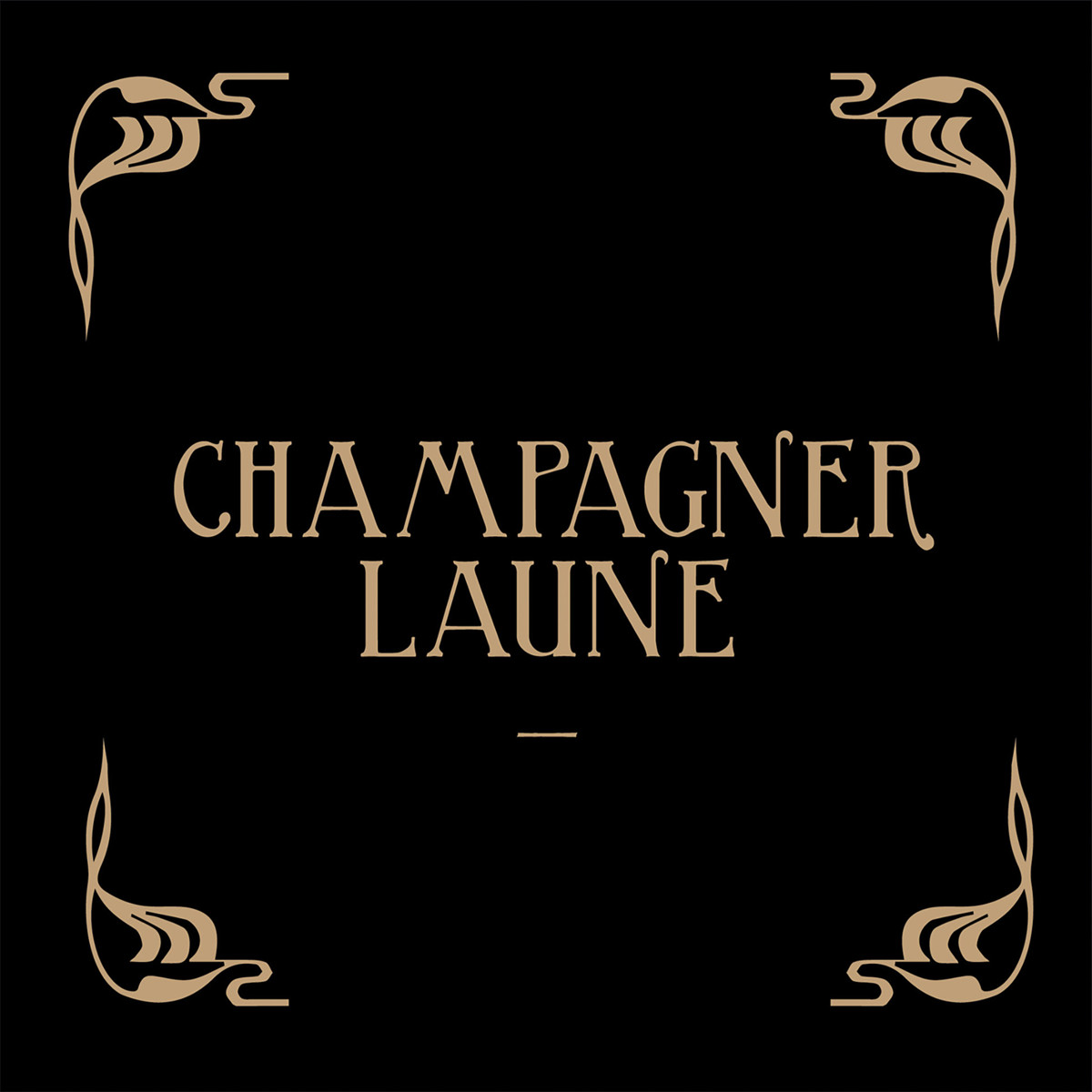 Champagnerlaune black Napkin 33x33 Solid