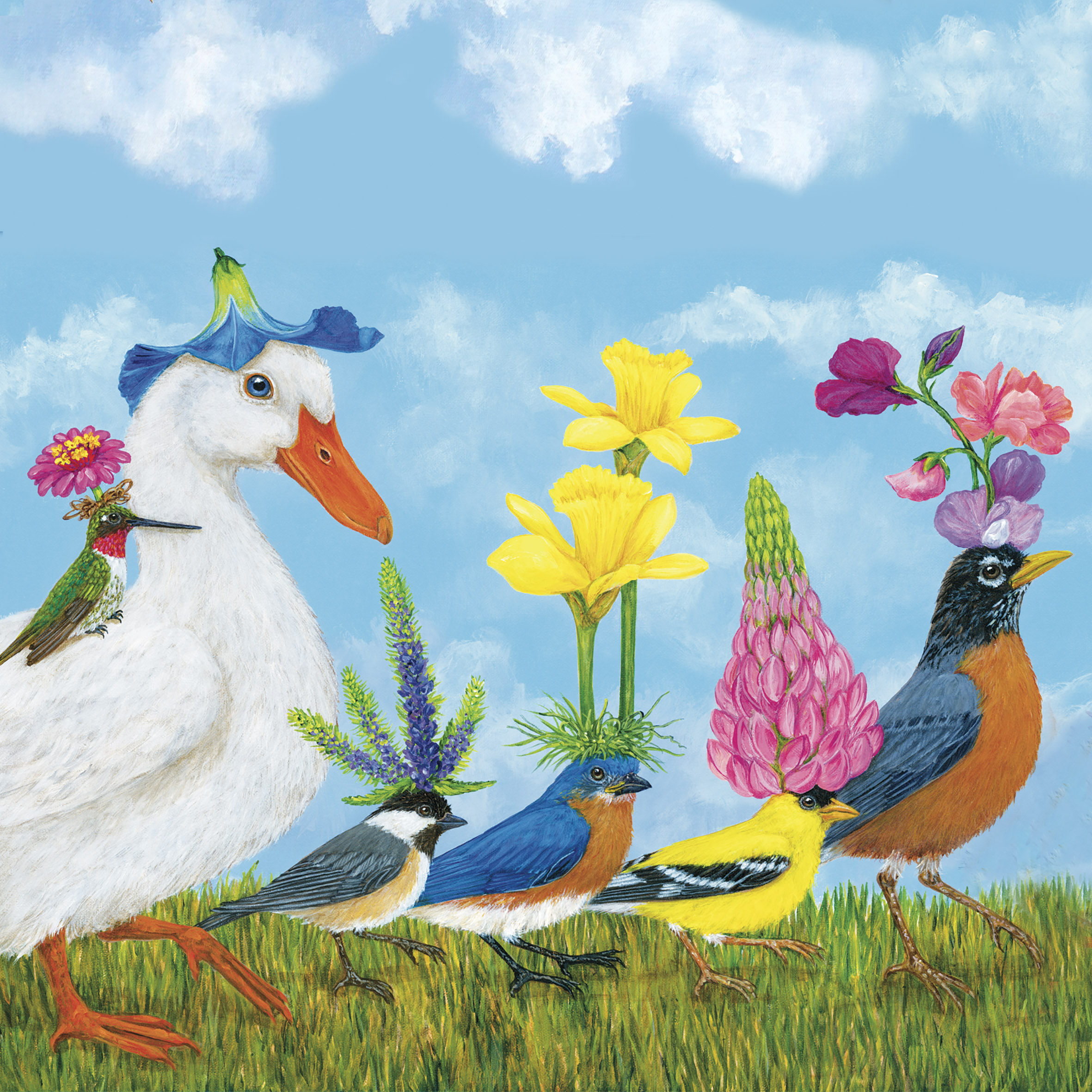 Spring Parade Napkin 33x33