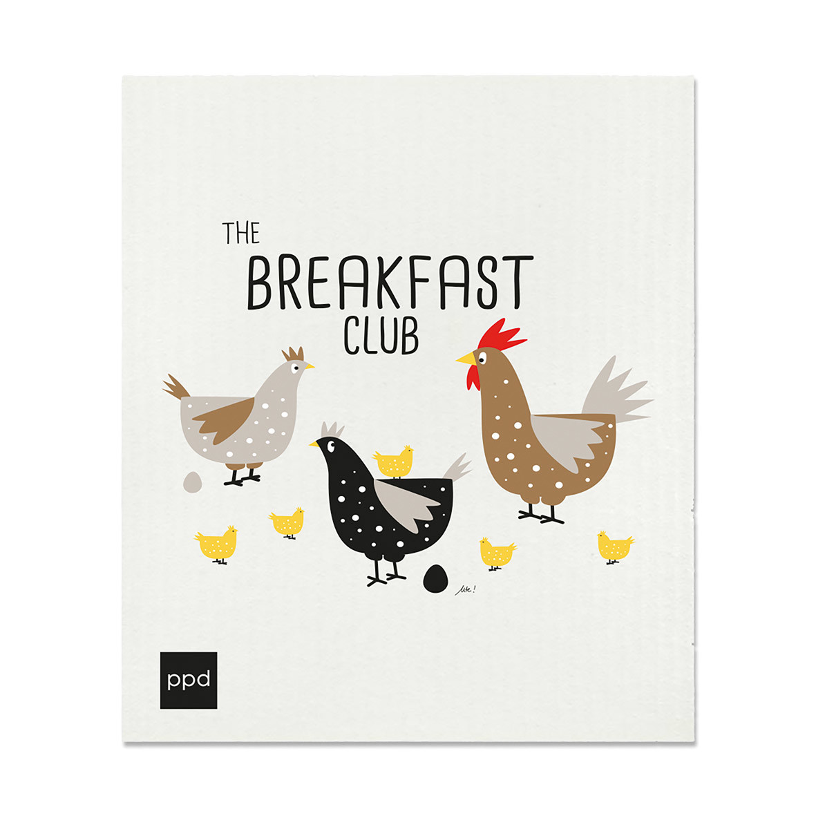 Breakfast Club Schwammtuch