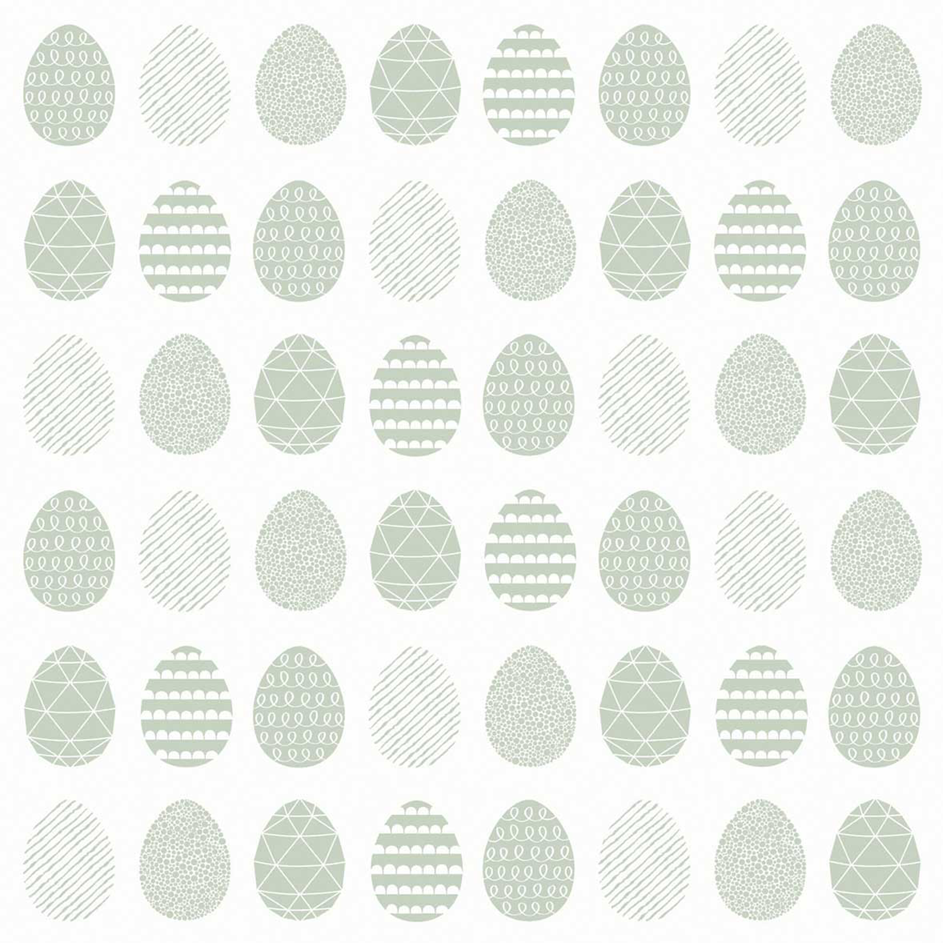 Pure Easter Eggs green Napkin 33x33 Pure Easter Eggs green Napkin 33x33