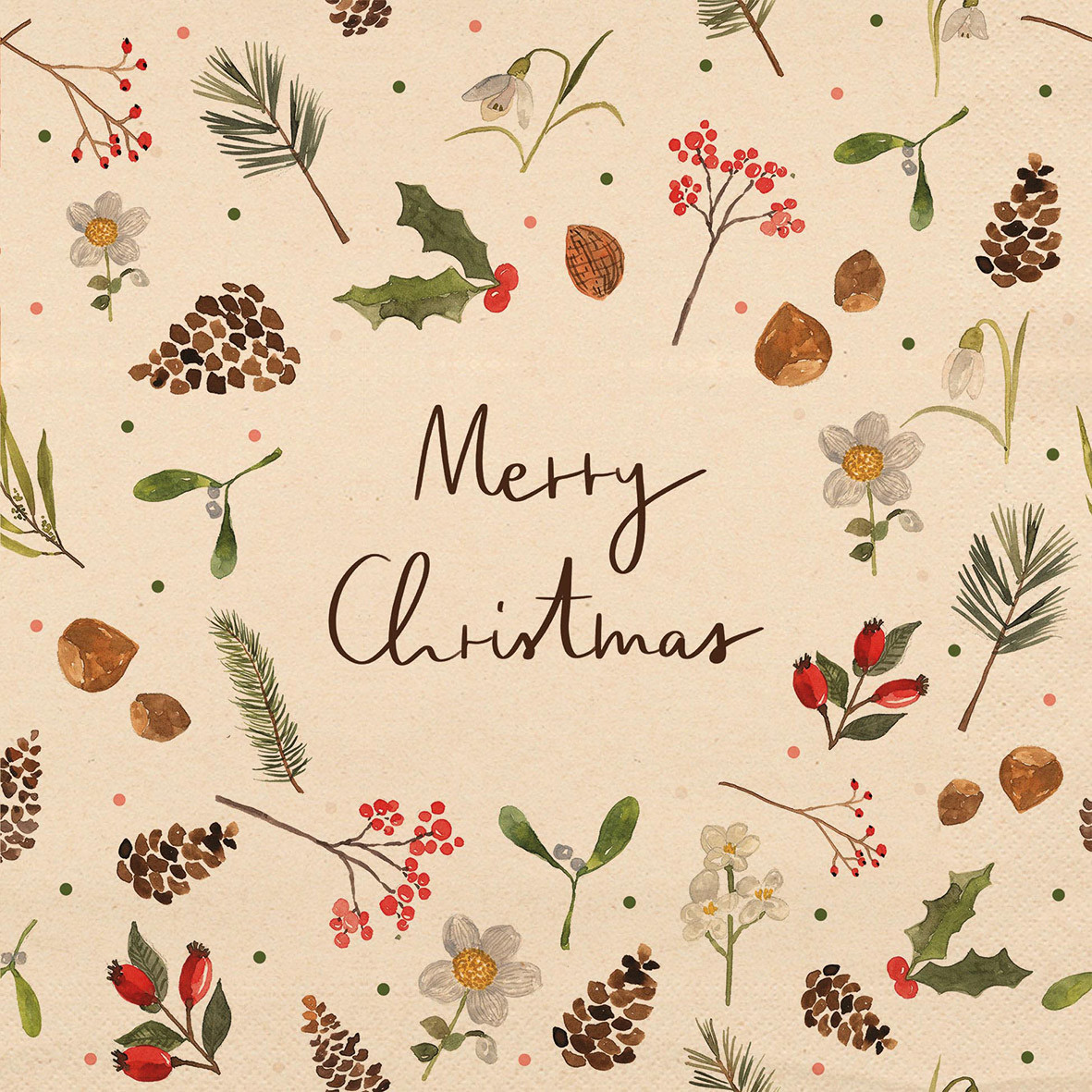Lena´s Christmas Napkin 33x33 eco