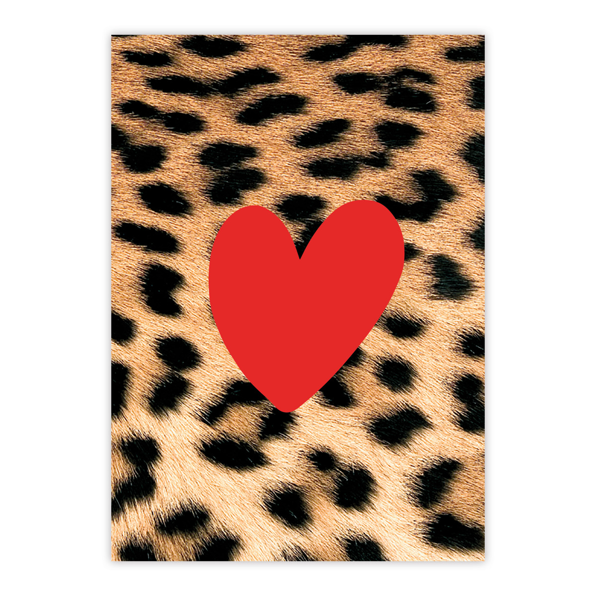 Leo's Heart Postcard D@H