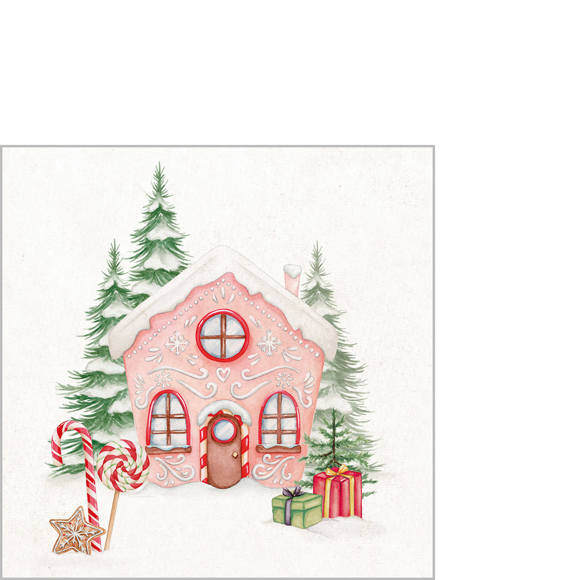 Casetta caramelle Napkin 25x25