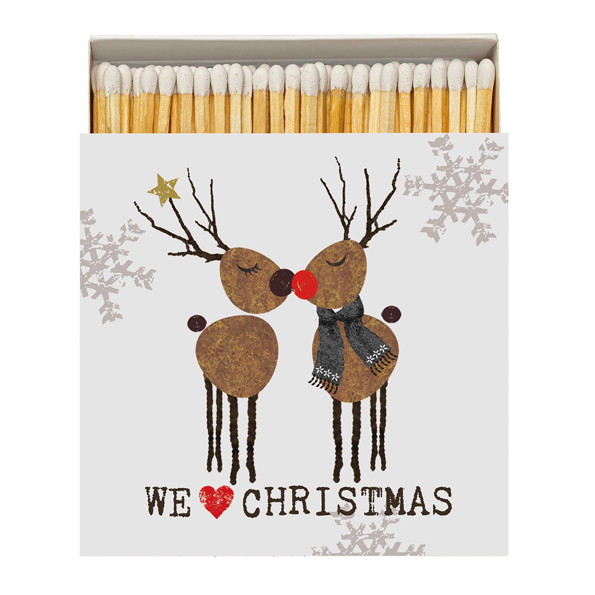 We love Christmas white Matches