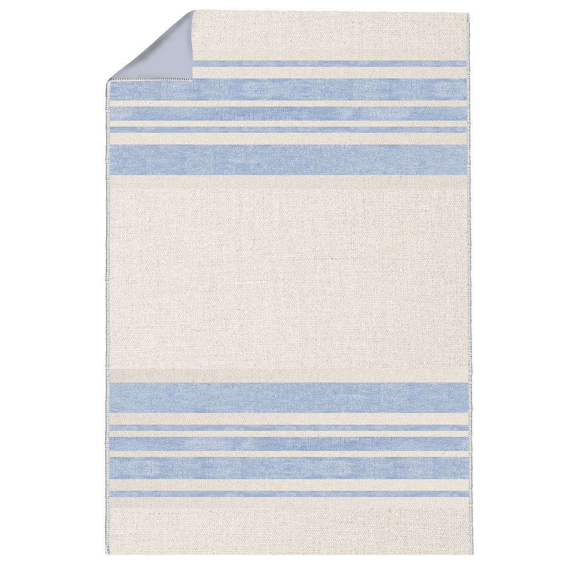 Stripes blue Summer Blanket