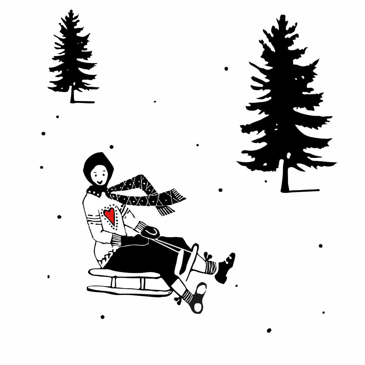 Atelier Hiver Napkin 33x33 Atelier Hiver Napkin 33x33