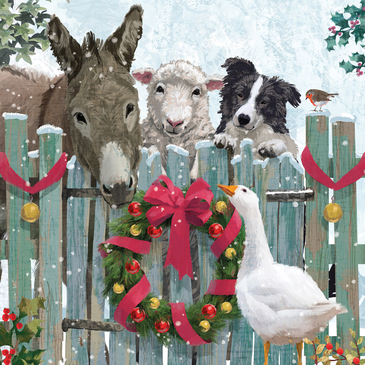 Holiday Get-Together Napkin 33x33 Holiday Get-Together Napkin 33x33