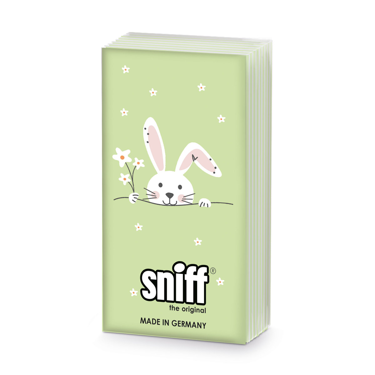 Hello Easter green Sniff Tissue