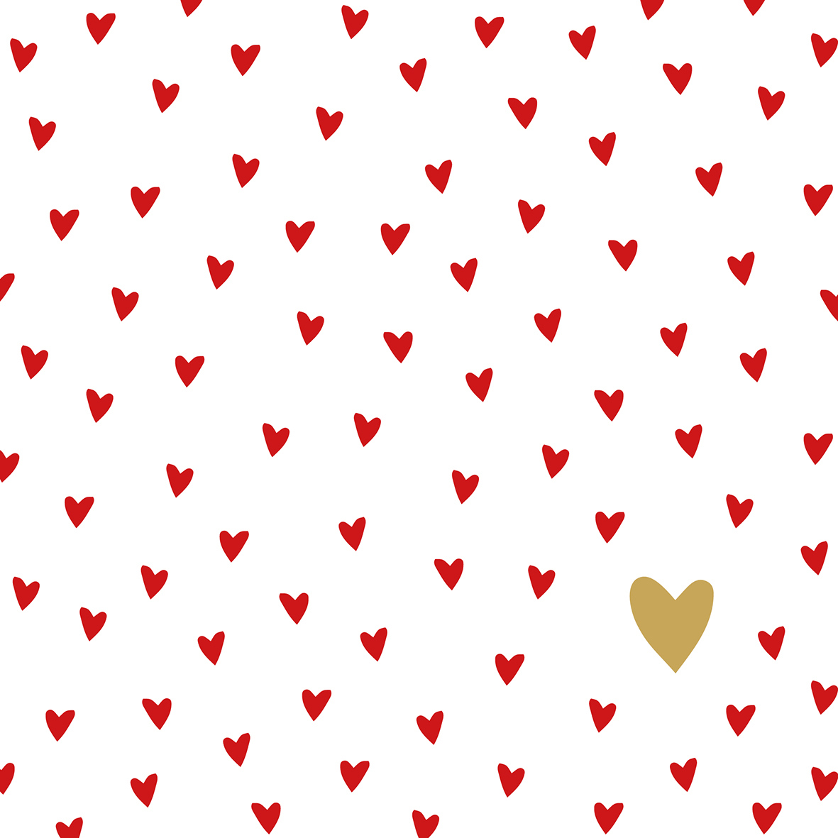 Little Hearts 25x25 cm Little Hearts 25x25 cm