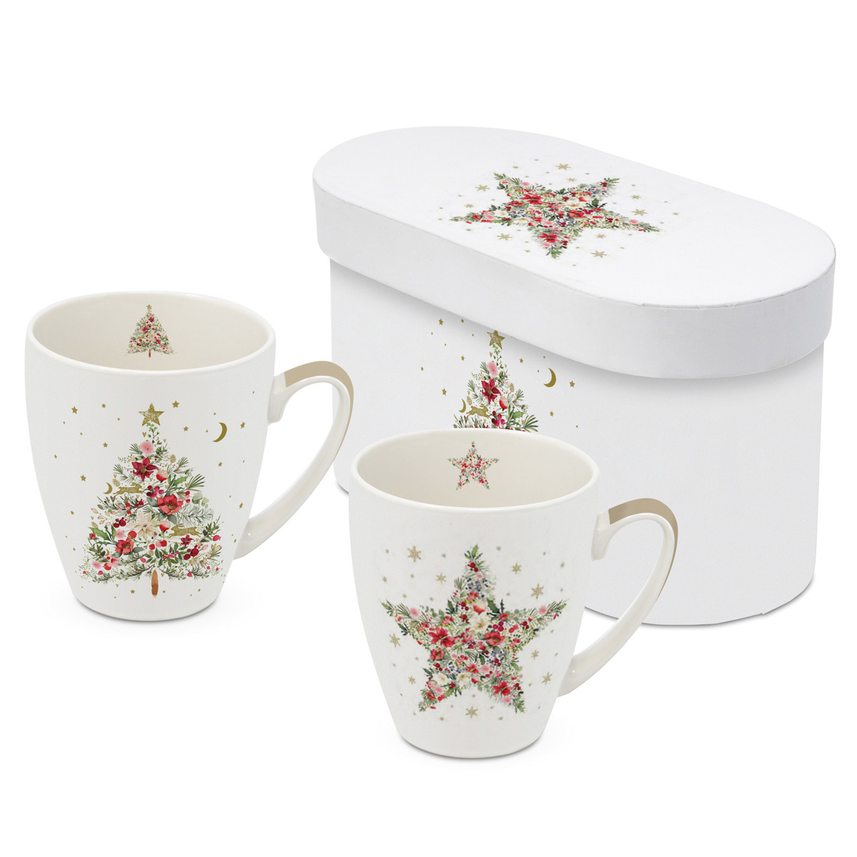 Beautifull Christmas  2 Mug Set