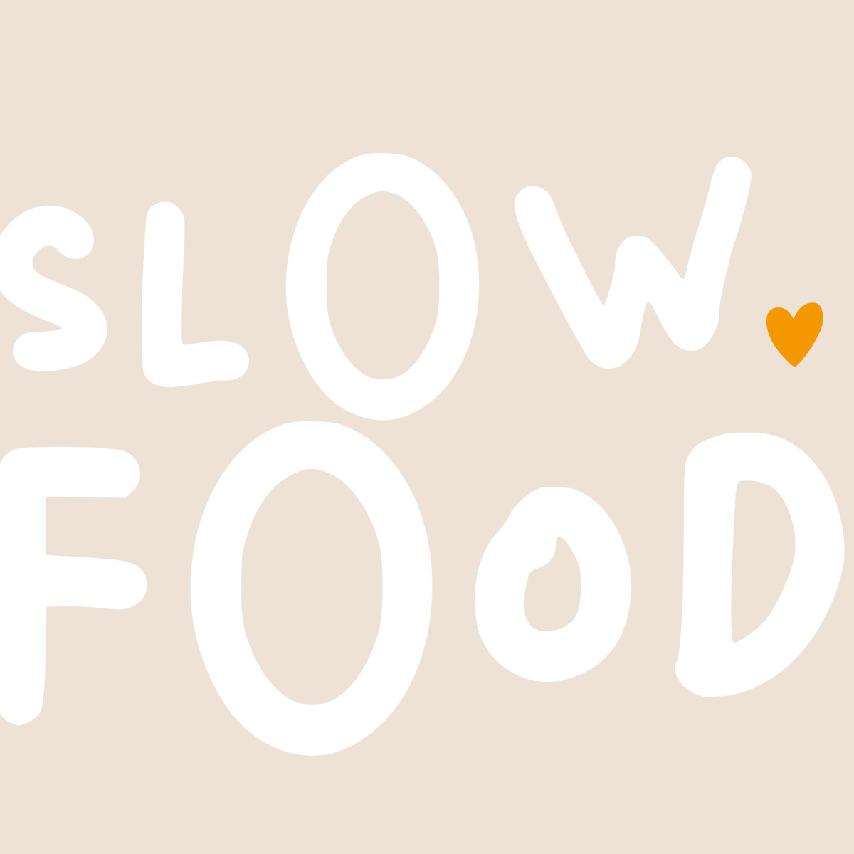 Slow Food Napkin 33x33